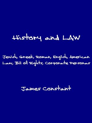 cover image of History and Law